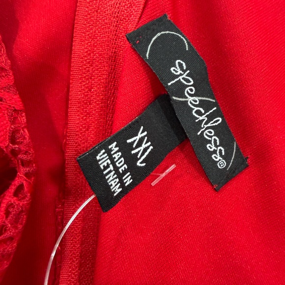 Speechless Red Lace Sleeveless Mini Dress - Picture 6 of 11